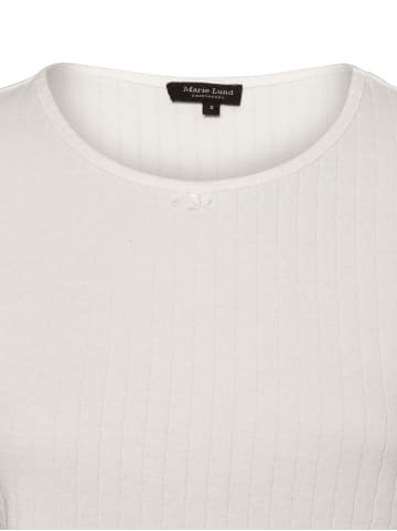 Marie Lund Strickshirt in weiß