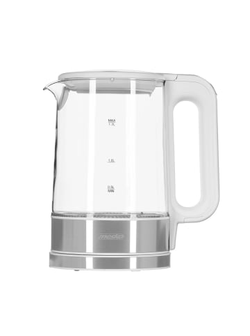 mesko MS 1301 Wasserkocher 1,7 L - 2200 W, mit Temperaturregelung in Weiß