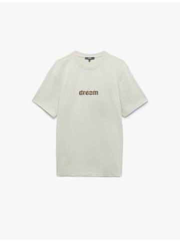 KOTON TSHIRT SS in Beige