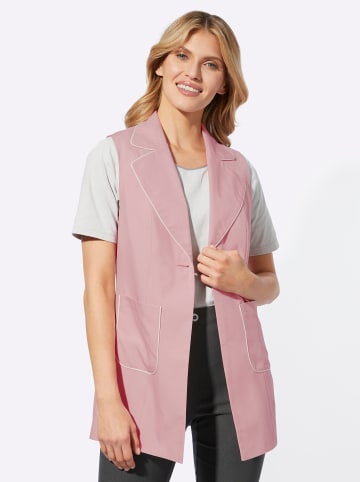 Sieh an! Weste in hortensie-ecru