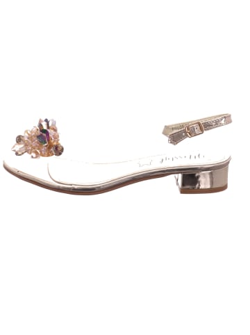 LAURA VITA Damensandalette elegant  bis 45 mm Absatz  in  Gold