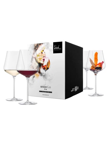 Eisch 4er Set Burgundergläser Sky SensisPlus 710 ml in transparent