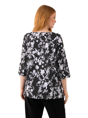 Ulla Popken Shirt in schwarz