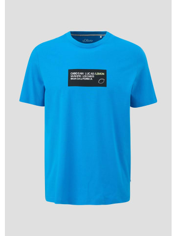 s.Oliver T-Shirt in 62D1_dunkles türkis