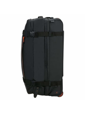 American Tourister Urban Track Limited - Rollenreisetasche M 68 cm in black/orange
