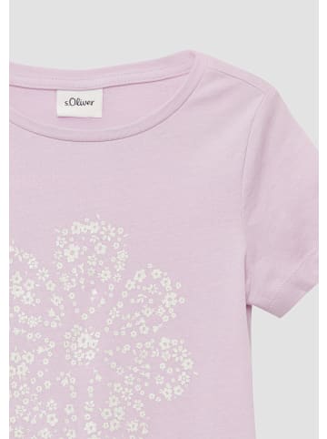 s.Oliver T-Shirt kurzarm in Lila