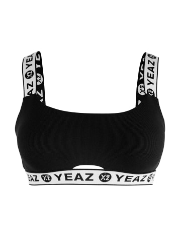 YEAZ BAGATELLE bikini top in schwarz