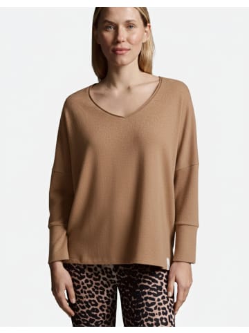 Cotton Candy Langarmshirt in wood melange