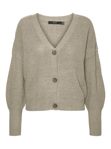 Vero Moda Strickjacke VMLEA in Beige