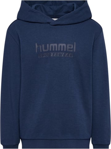 Hummel Kinder Sweatshirt "Base Hoodie" in Blau