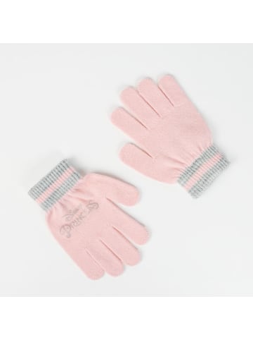 Disney Disney Princess 2er Set Kinder Winter Accessoire Mütze Handschuh in Mehrfarbig