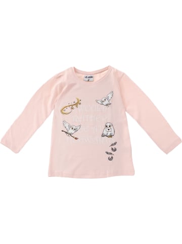 Warner Bros Langarmshirt Harry Potter in rosa/pink