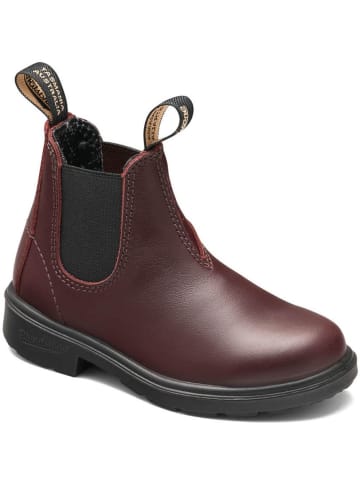 Blundstone Chelsea Boot "2592 Shiraz Leather (Kids)" in Rot