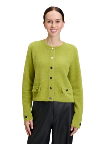 Betty Barclay Casual-Strickjacke mit Knopfleiste in Fresh Moss
