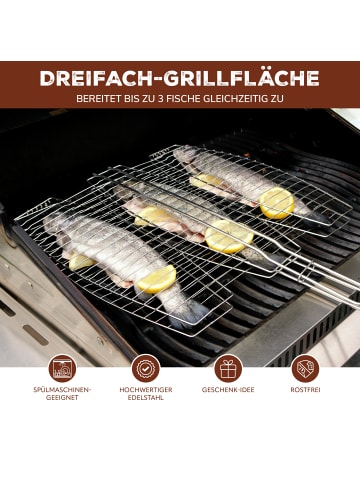 bremermann Fischgriller ca. 65 x 39,5 cm