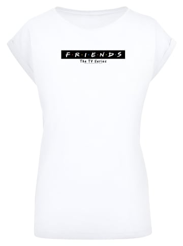 F4NT4STIC T-Shirt TV Serie FRIENDS Logo Block' in weiß