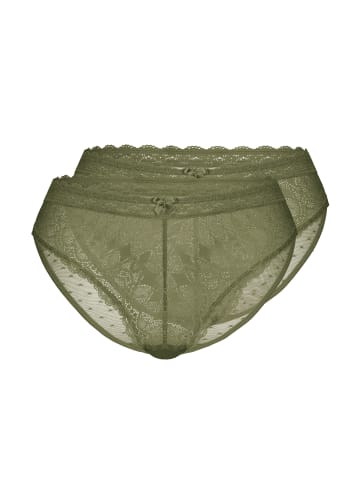 Sassa Slip 2er Pack in leaf green