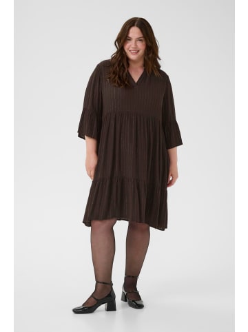 KAFFE curve Kleid KClio Regular fit in Black Coffee