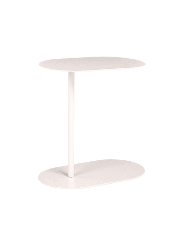 Beliani Beistelltisch MILLE in Weiß - (W) 28 x (H) 49 x (L) 48 cm