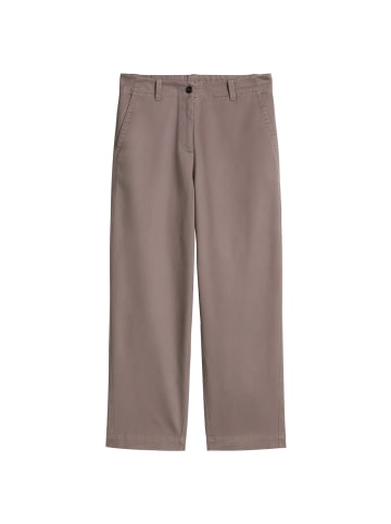 Marc O'Polo Barrel Pants fitted in Chalky Brown