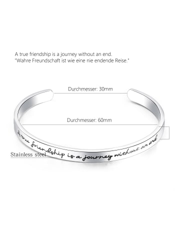 collezione alessandro Armband " Friendship " in silbern