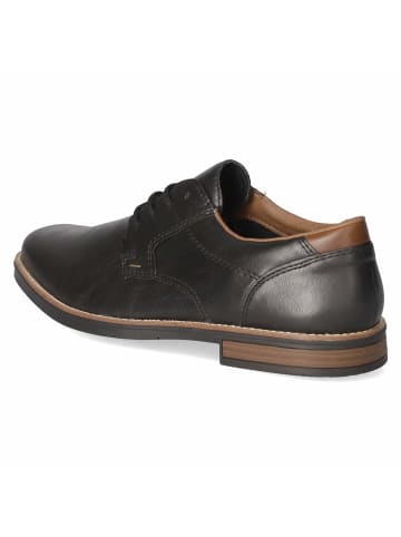 rieker Schnürhalbschuh in schwarz