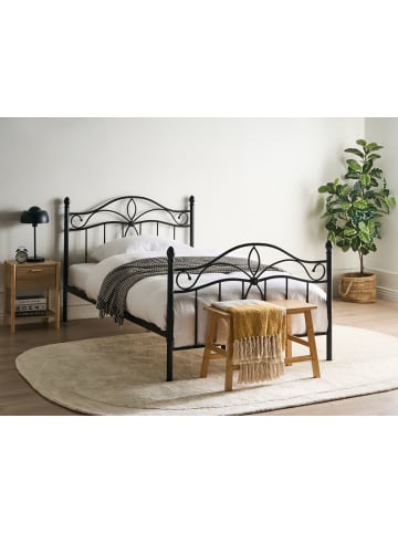 Beliani 2-tlg Doppelbett ANTLIA in Schwarz