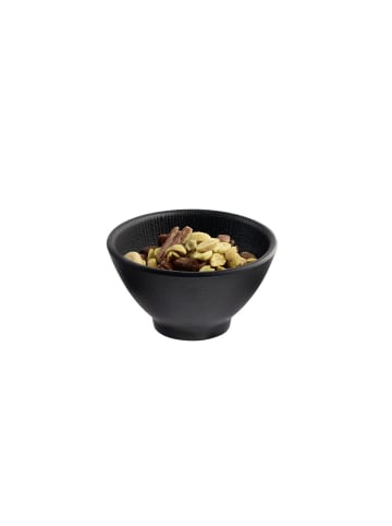 APS Schale NERO (black) in schwarz - Ø 10 cm, H: 5,5 cm 0,15 Liter