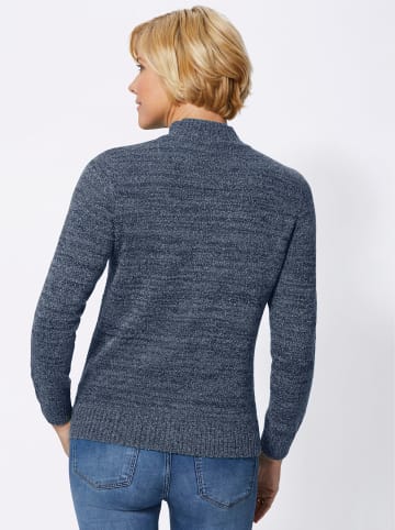 WITT WEIDEN Pullover in blau-meliert