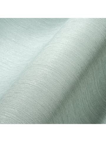 A.S. Création Tapete Pure Linen in Mintgrün