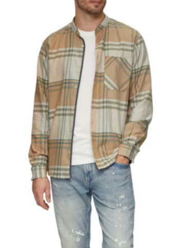 S. Oliver KaroHemd für in beige
