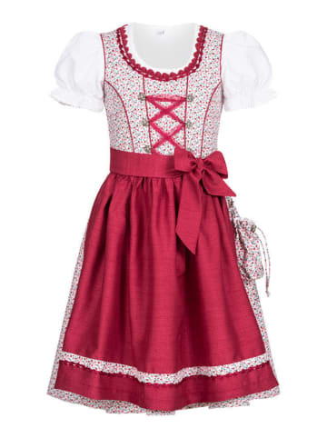 Nübler Kinderdirndl 3-teilig Doris in Beere