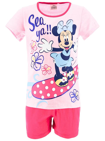 Disney Minnie Mouse Schlafanzug kurz Minnie Mouse in Rosa