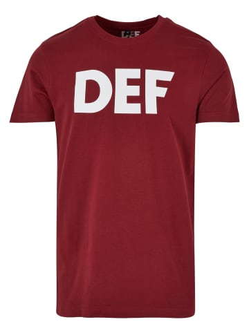 DEF T-Shirts in burgundy