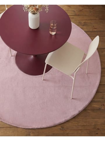 Beliani Schaffell VANTIRA in Violett - (W) 160 x (L) 160 cm