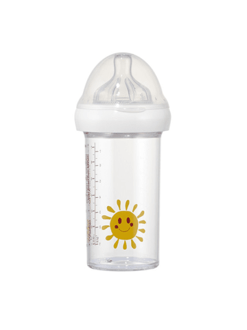 Le Biberon Babyflasche mit Anti-Kolik Sauger - Tritan Flasche für Baby & Kinder 210 ml 6M+