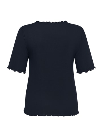 CARTOON Halbarm-Shirt mit Kragen in Seaborne