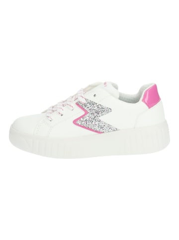 Geox Sneaker in Weiß/Pink