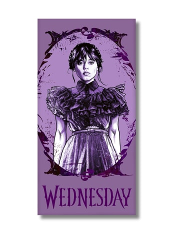 Wednesday Strand-/Badetuch Wednesday  - (L) 140 cm x (B) 70 cm in Lila