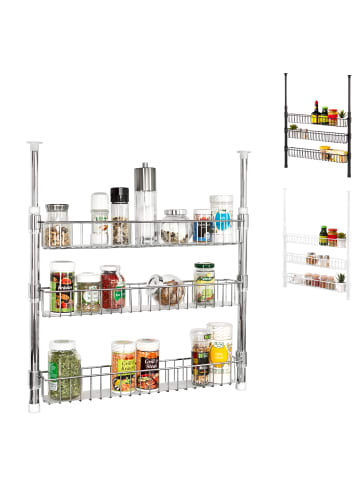 bremermann Teleskop-Gewürzregal ca. 55,5 x 80 x 8 cm (B/H/T)