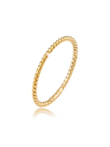 Elli Ring 375 Gelbgold Twisted in Gold