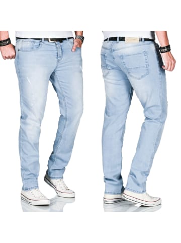 Alessandro Salvarini Jeans Salvarini-Basic-Multi8 in Hellblau