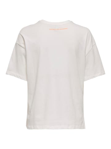 KIDS ONLY Rundhals Printshirt Kogbolette in cloud dancer