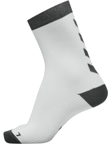 Hummel 2Er-Pack Socken Element Indoor Sport Sock 2 Pack in WHITE/ASPHALT