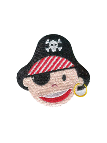 Catch the Patch Pirat mit AugenklappeApplikation Bügelbild inBunt