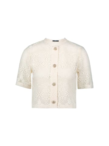 Zero  Spitzenjacke mit Knöpfen in Eggnog