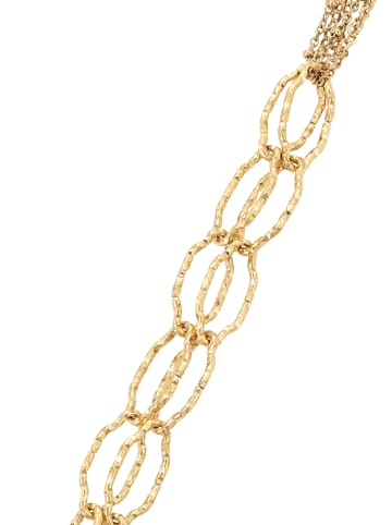 faina Women Multi Chain Bracelet in Gold