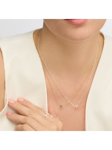 Luxenter necklace with 18-K yellow gold finish - Alphabet
