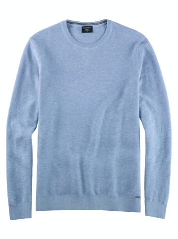 OLYMP  Pullover Strick in Blau