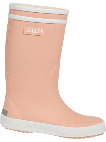 AIGLE Regenstiefel Lolly-Pop 2 in rosa/weiß in rosa/weiß